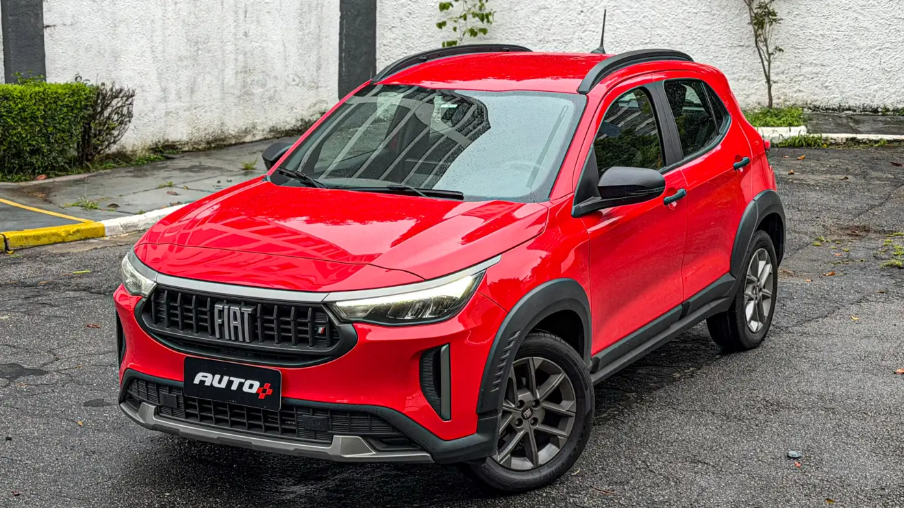 Fiat Pulse 1.3 Drive na cor Vermelho Monte Carlo