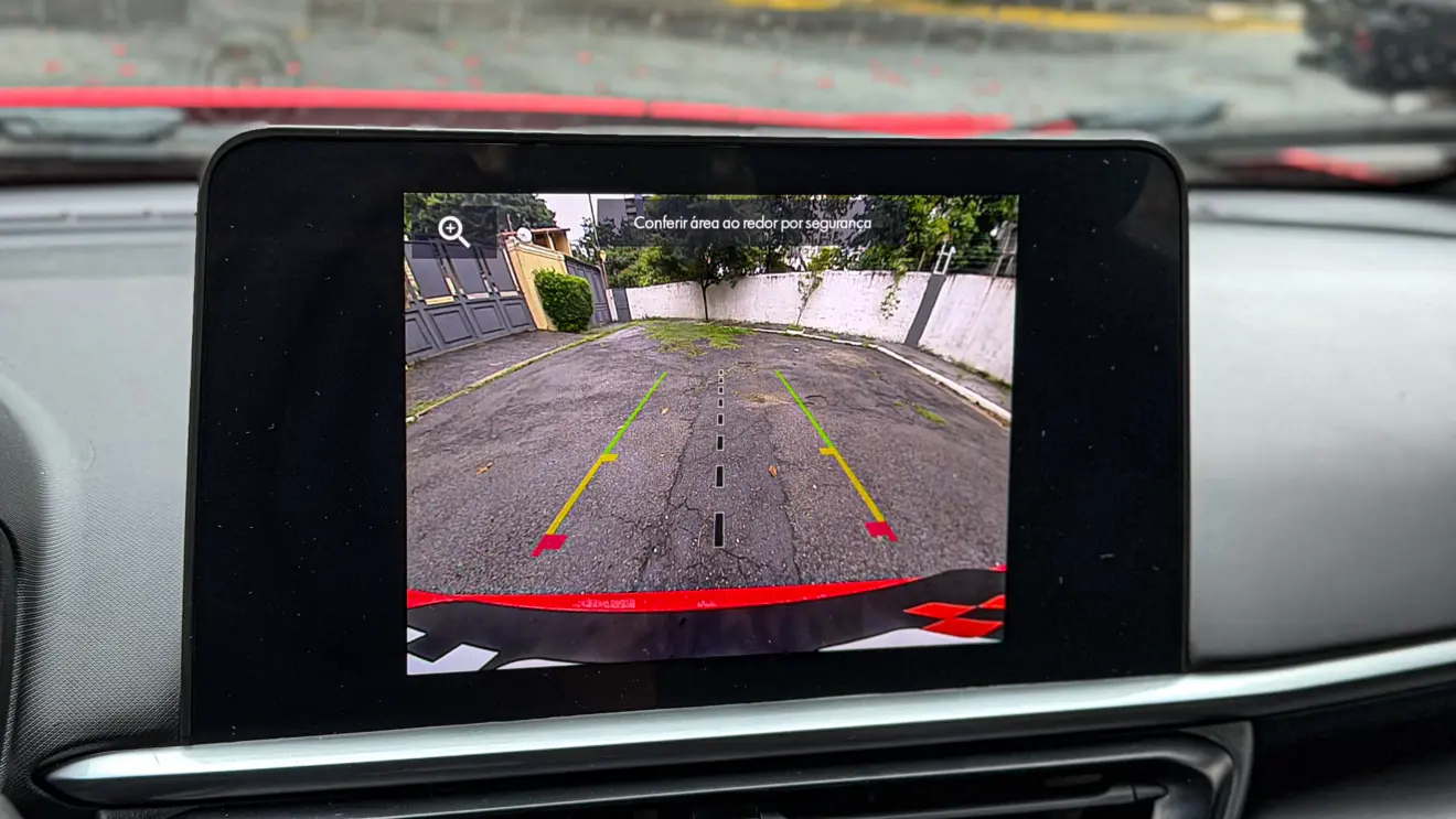 Interior do Fiat Pulse 1.3 Drive