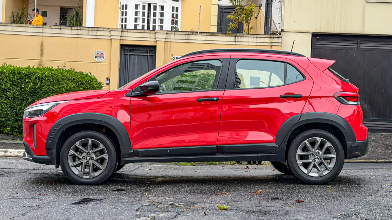 Fiat Pulse 1.3 Drive na cor Vermelho Monte Carlo