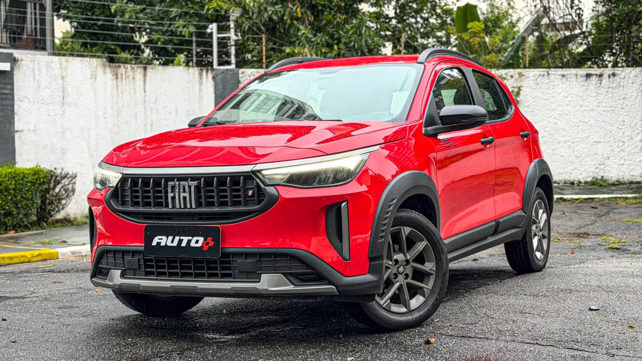 Fiat Pulse 1.3 Drive na cor Vermelho Monte Carlo