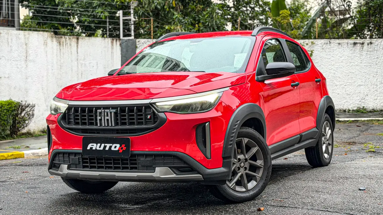 Fiat Pulse 1.3 Drive na cor Vermelho Monte Carlo