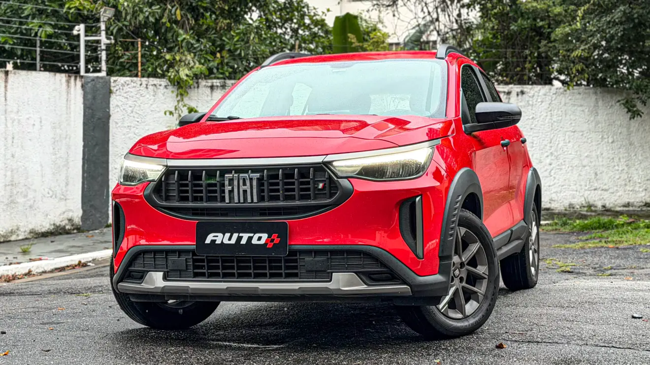 Fiat Pulse 1.3 Drive na cor Vermelho Monte Carlo