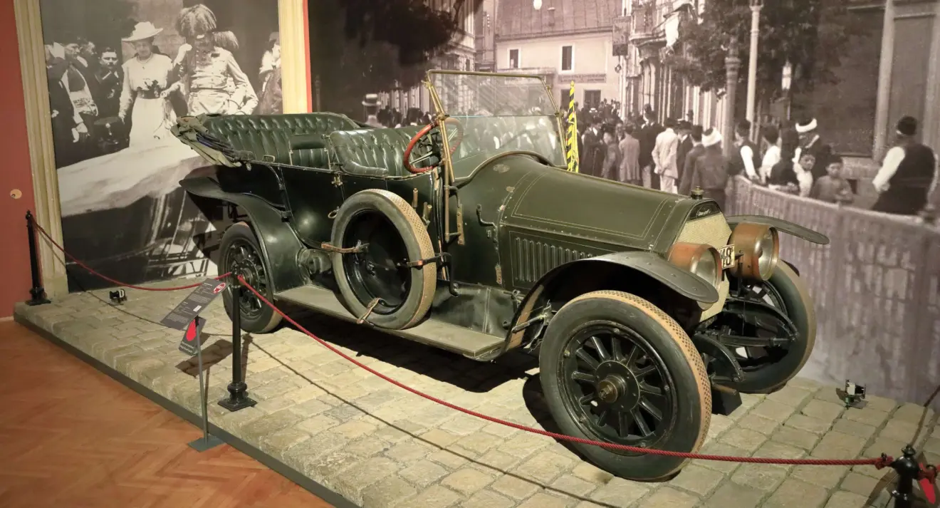 Gräf & Stift Double Phaeton foi um dos carros envolvidos com tragédias históricas