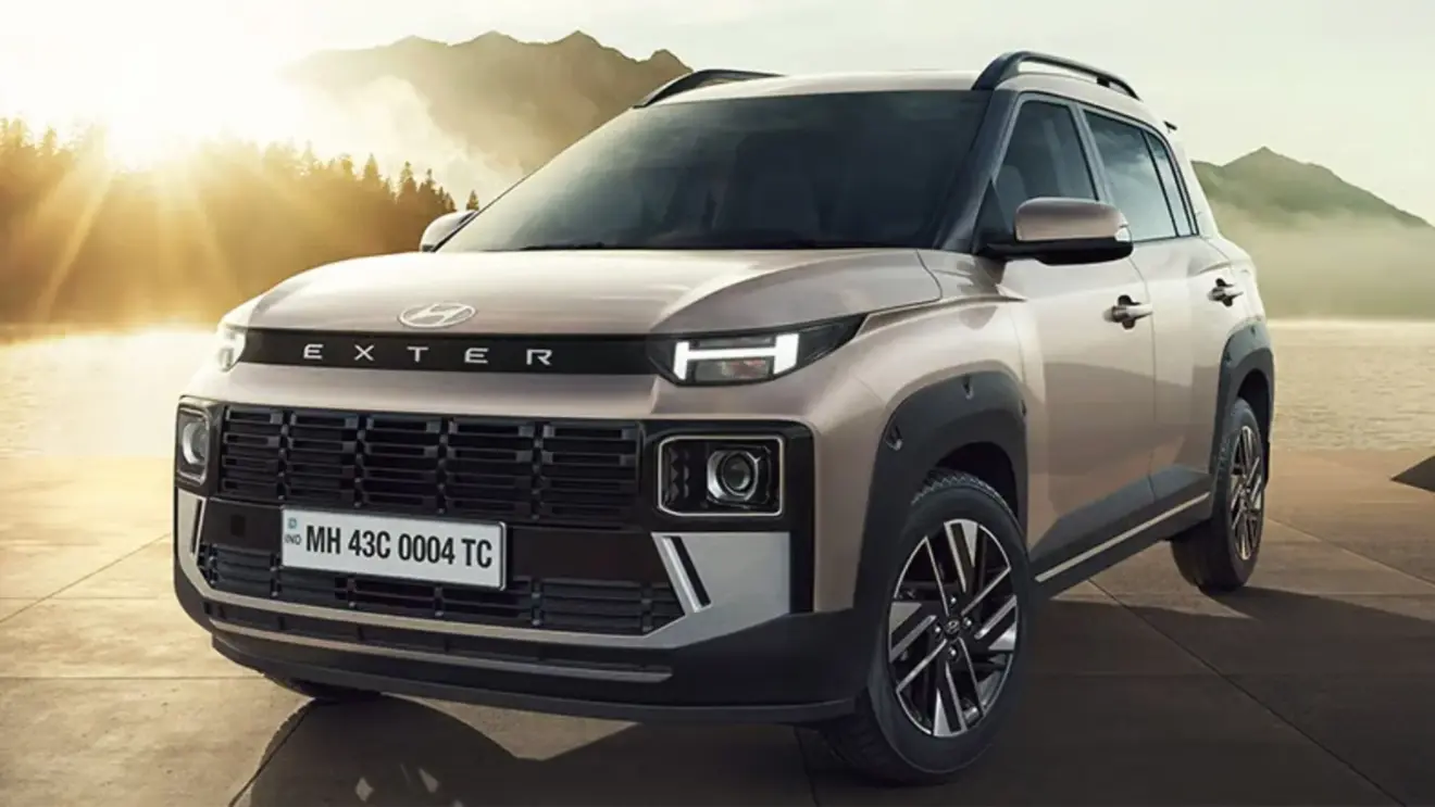 Hyundai Exter 2027 frente bege