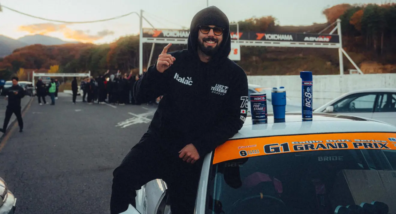 Piloto de Drift Luiz Teixeira