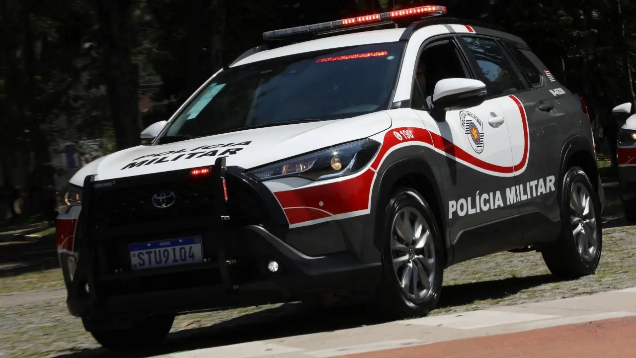 Toyota Corolla Cross da Polícia de São Paulo