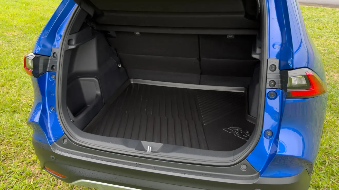 Toyota Yaris Cross XRX 1.5 Flex azul estático