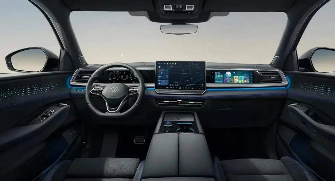 Interior do Volkswagen Atlas 2027