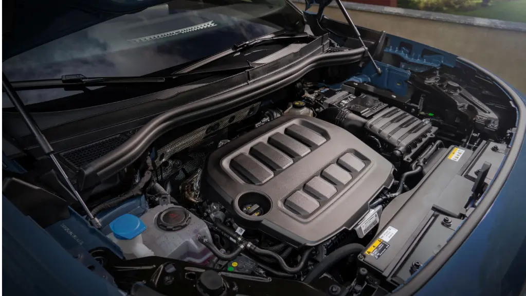 Motor do novo Volkswagen Tiguan R-Line 2027 