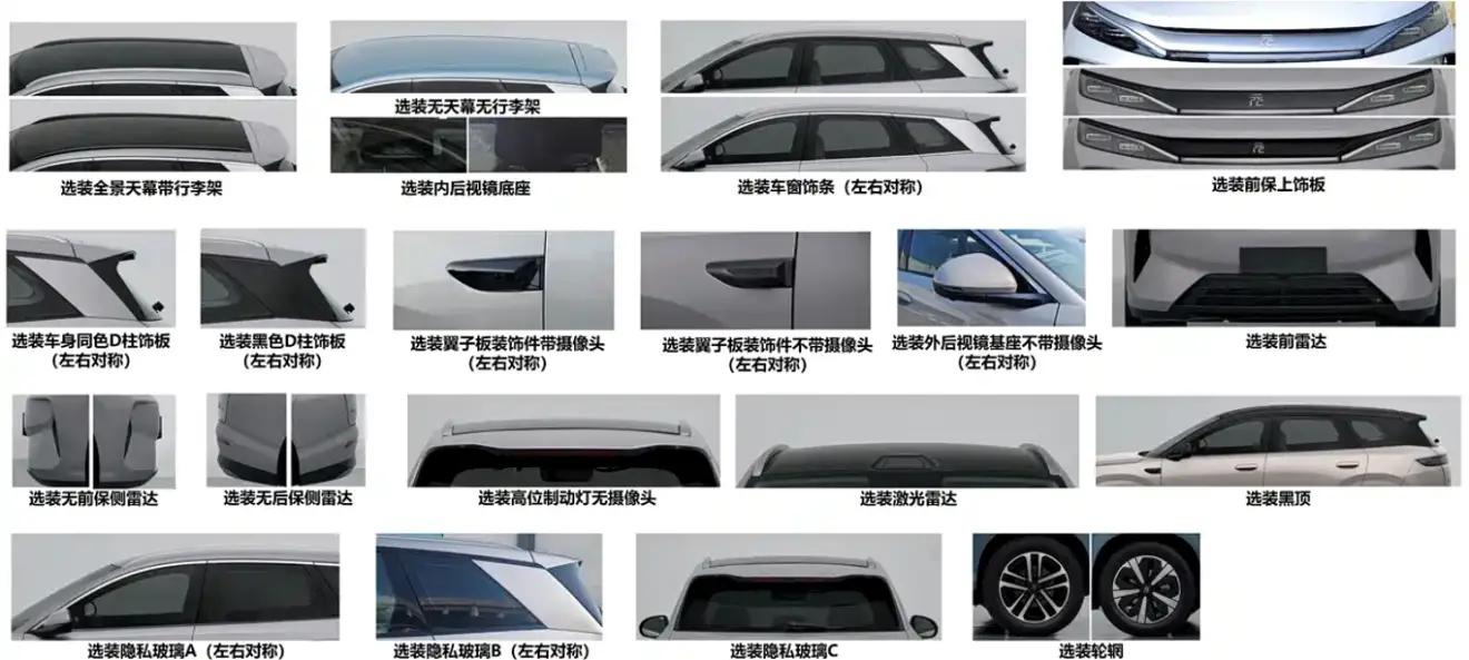detalhes do novo BYD Yuan Plus