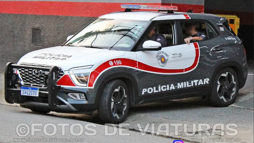 Hyundai Creta da PMSP de São Paulo 
