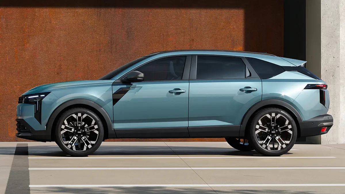 Dacia Striker perua azul renault de lado