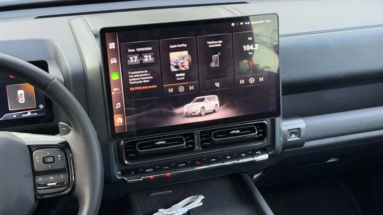 central multimídia GWM Haval H9 [Áuto+ / João Brigato