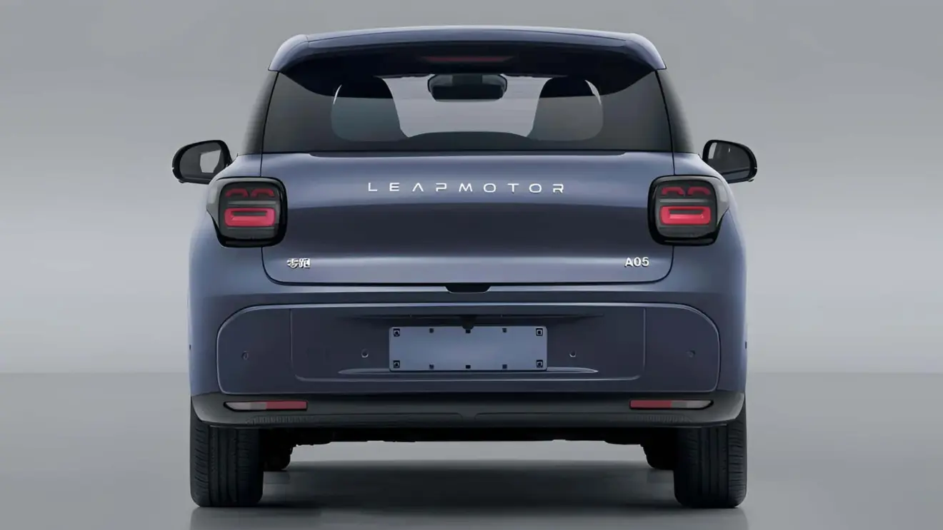 Leapmptor A05 azul visto de trás