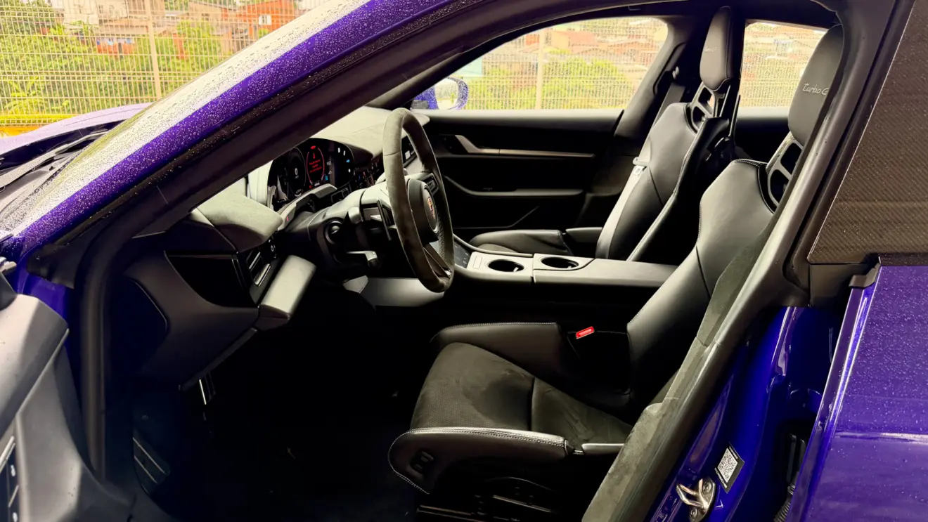 banco dianteiro porsche taycan turbo gt