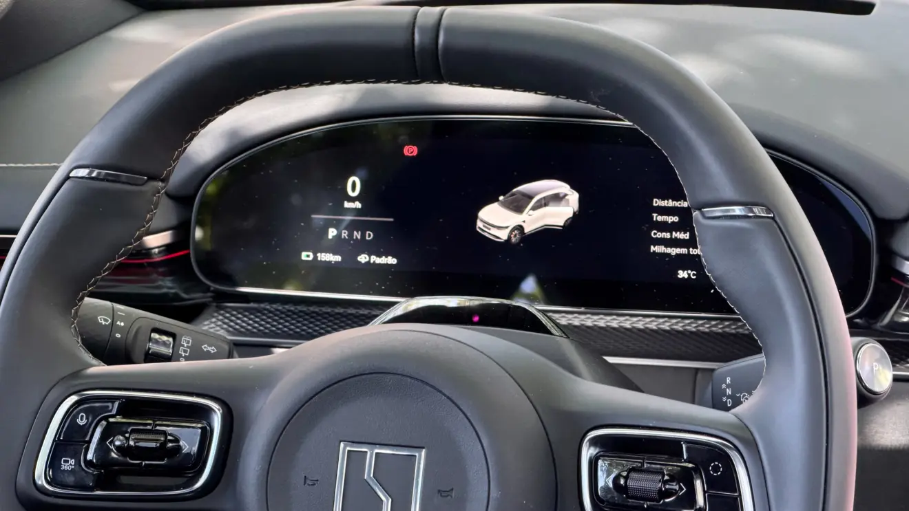 painel de instrumentos zeekr 7x