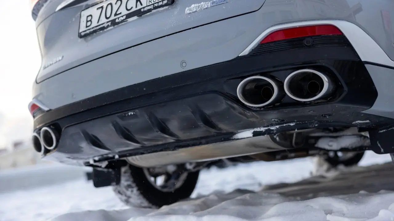 Changan CS75 e suas saídas de escape