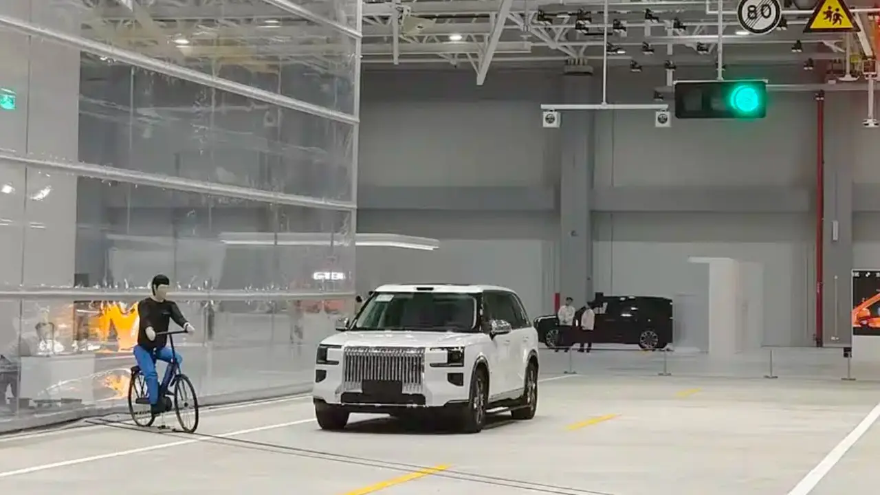 Geely centro de segurança na China