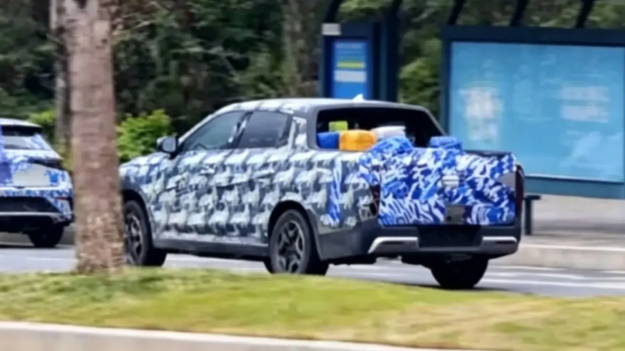 Picape BYD Flagra na China