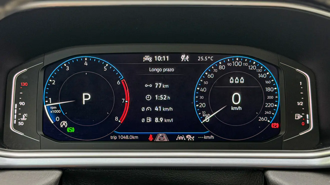 Volkswagen Taos Highline, interior para avaliação