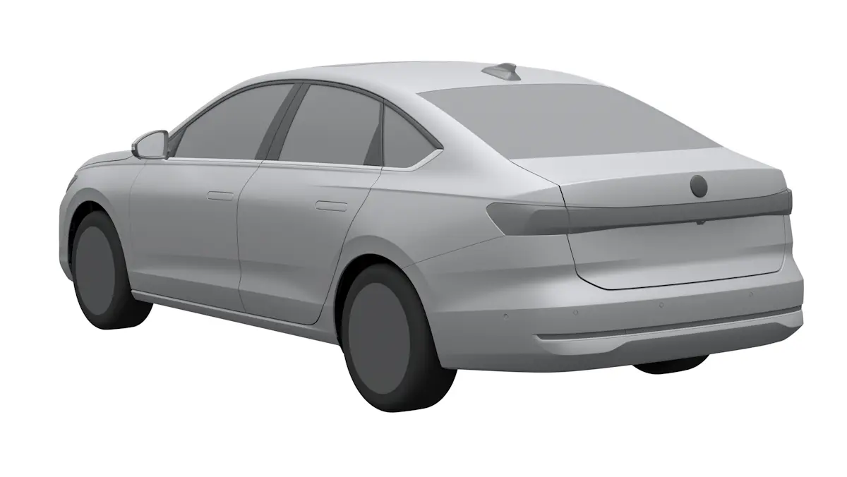 Volkswagen Lavida registro de traseira