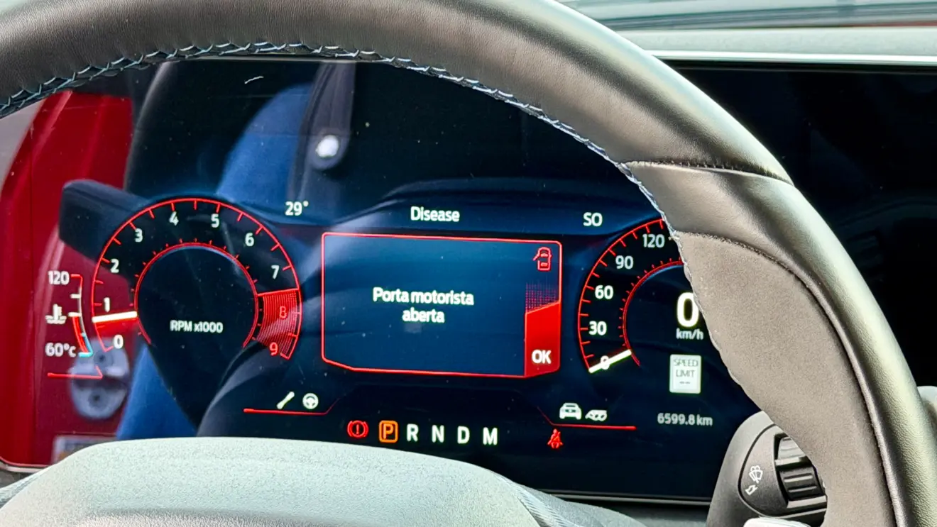 painel de instrumentos digital ford mustang dark horse