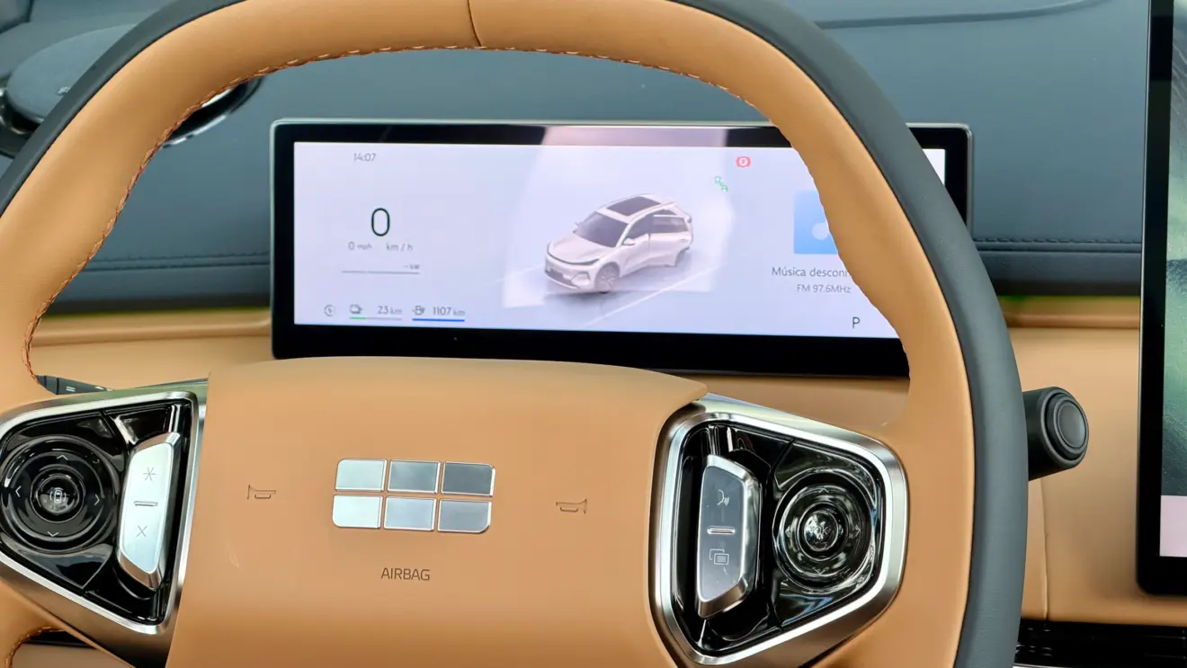 Painel de instrumentos Geely ex5 híbnrido