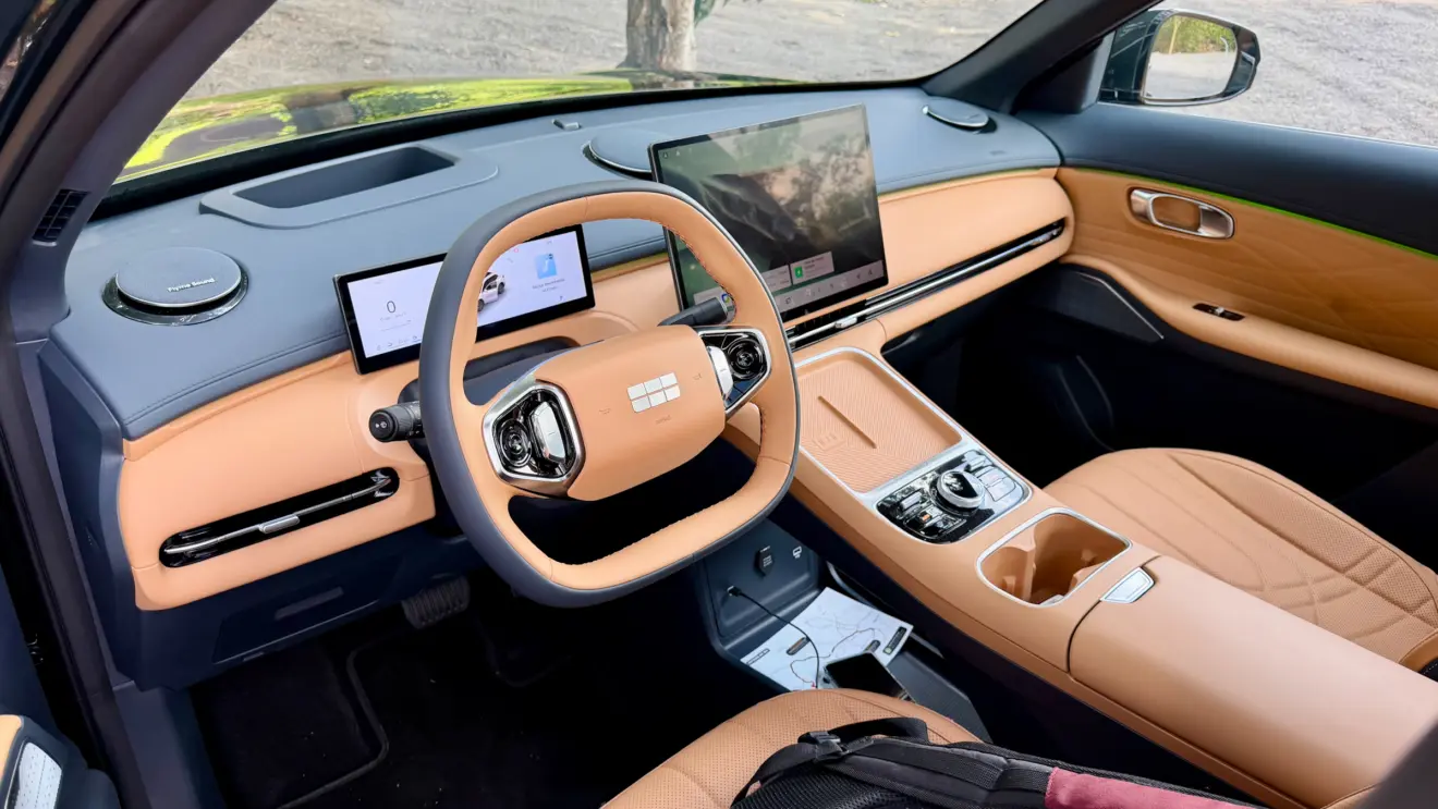 Interior Geely EX5 DM-i Ultra [Auto+ / João Brigato]