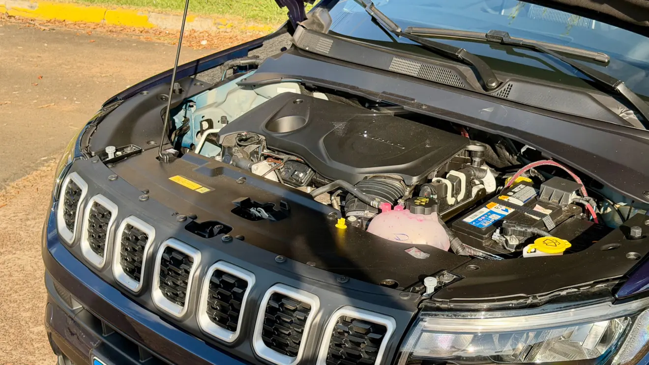motor 1.3 turbo flex jeep compass sport
