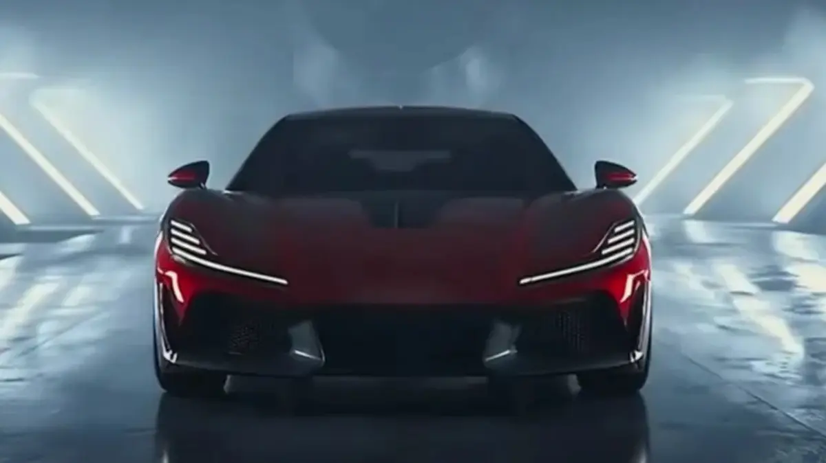 Nebula Next 01 Jet Edition vermelho visto de frente