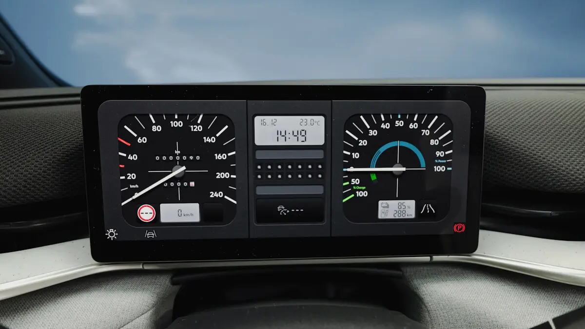 painel de instrumentos id.polo