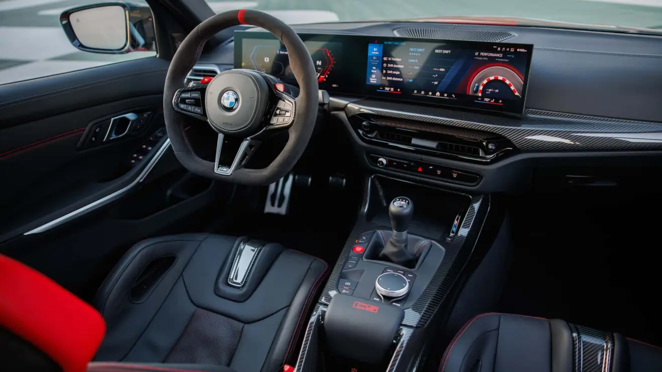 BMW M3 CS Handschalter, versão de despedida com câmbio manual da geração G80