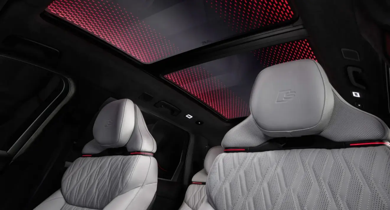 Teto solar inteligente do novo Audi Q9 