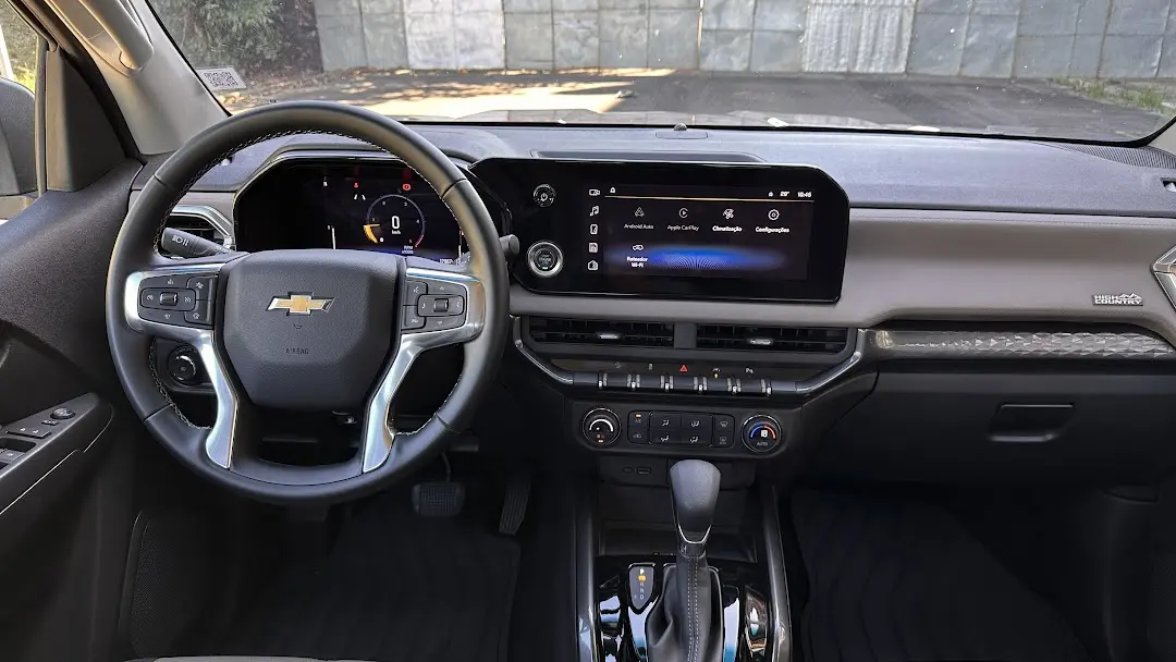 Painel da caminhonete Chevrolet S10 High Country