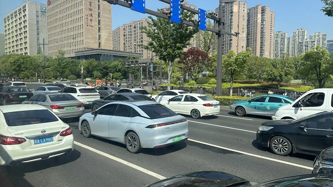 Trânsito na China