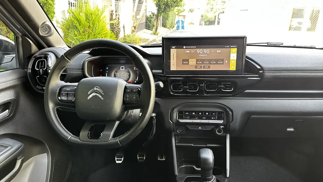 Interior do Citroën C3 XTR