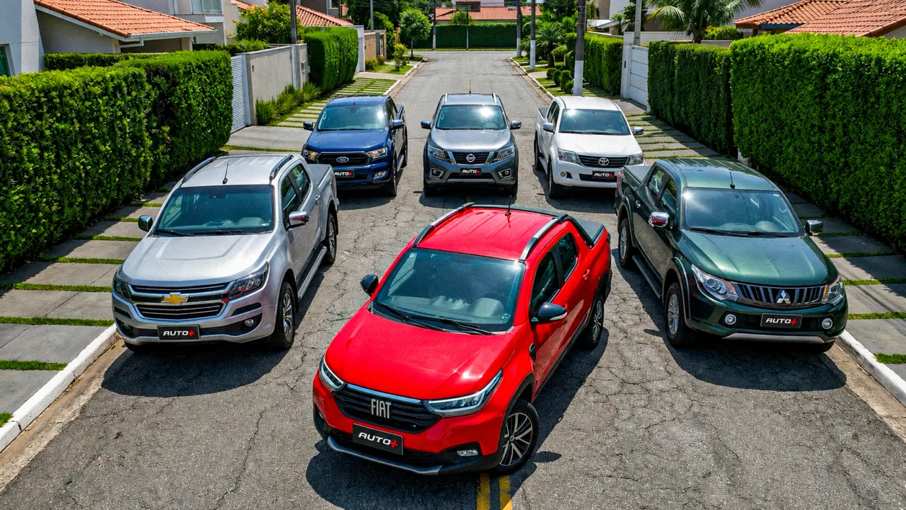 Fiat Strada e picapes médias