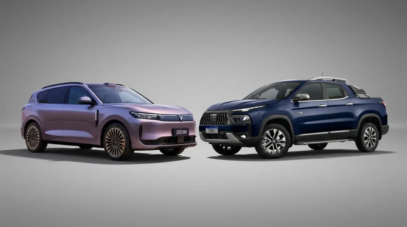 Voah Free e Fiat Toro