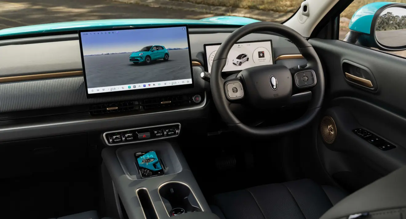 Interior do GWM Ora 05 