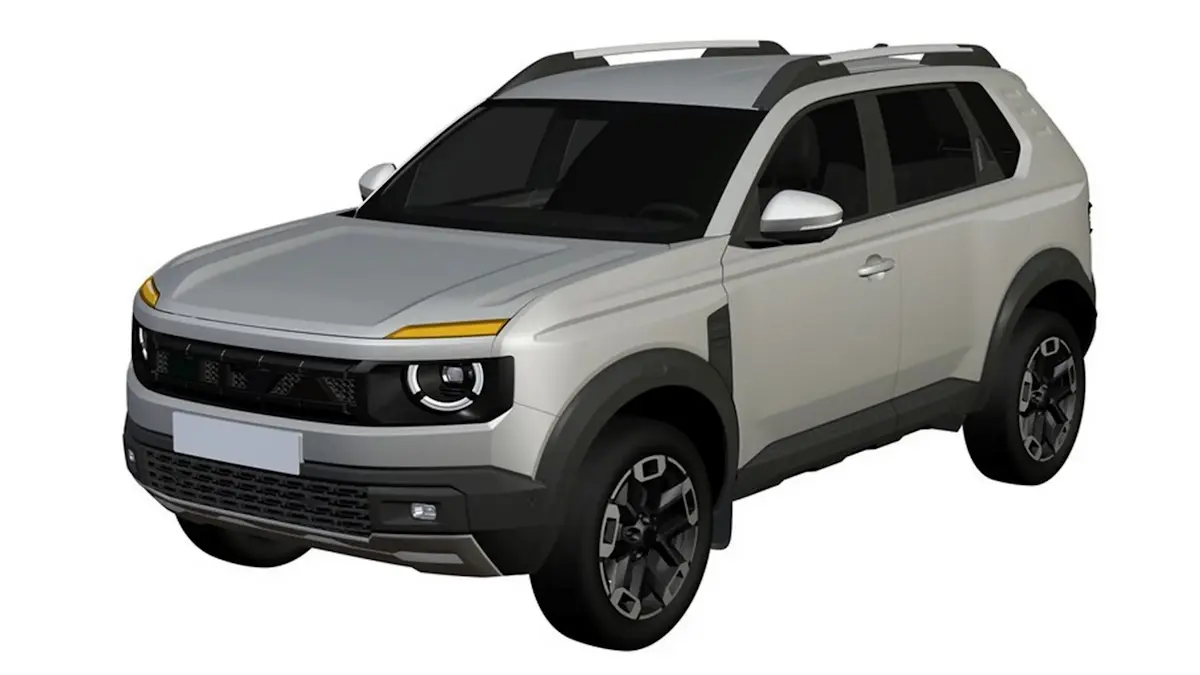 Lada Niva registro de patente de frente