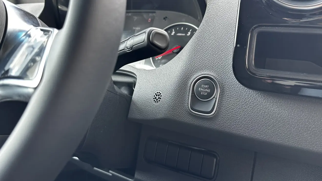 Alavanca seletora do câmbio automático do Mercedes-Benz Sprinter 