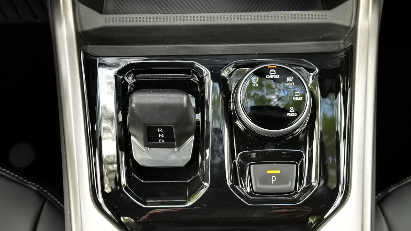 Seletor de modos de condução do Renault Boreal Techno