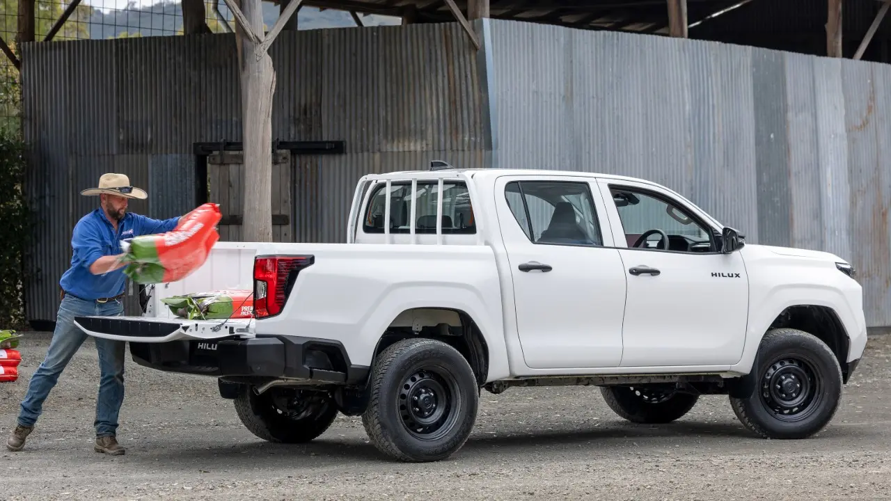 Toyota Hilux 2027 estático