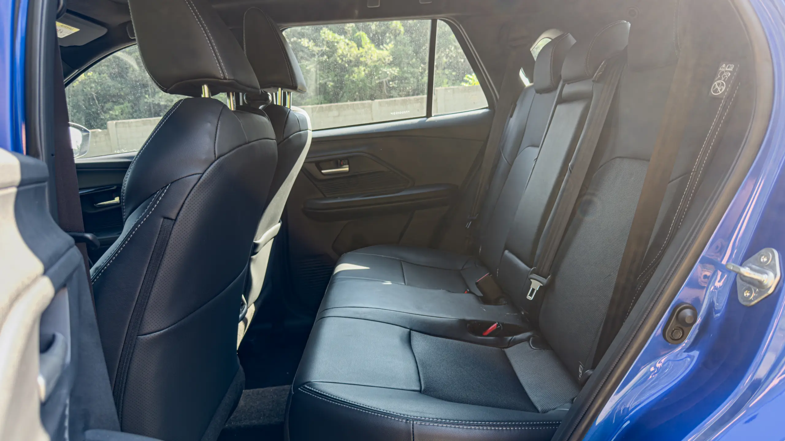 Interior do Toyota Yaris Cross XRX para avaliação
