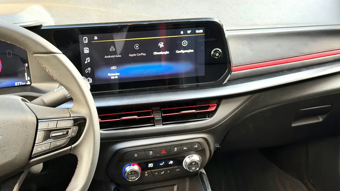 central multimídia chevrolet sonic rs