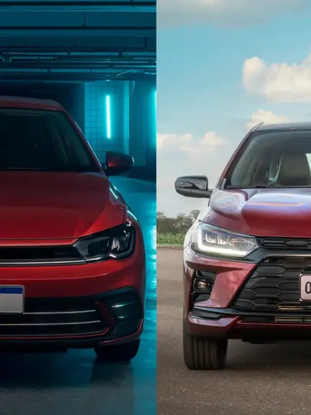 Volkswagen Polo e Chevrolet Onix [divulgação]