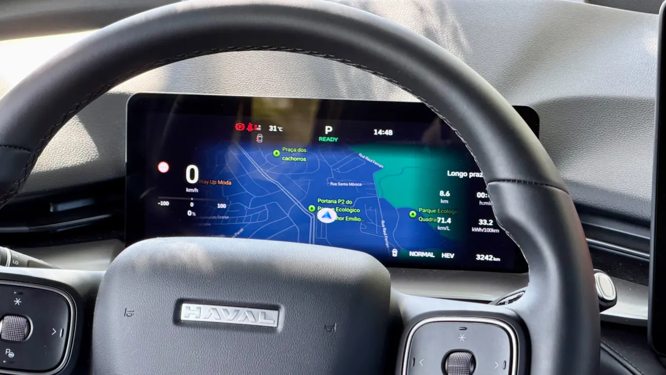 painel de instrumentos gwm haval h6 gt