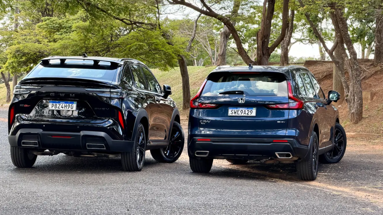 GWM Haval H6 GT vs Honda CR-V Advanced Hybrid [Auto+ / João Brigato]