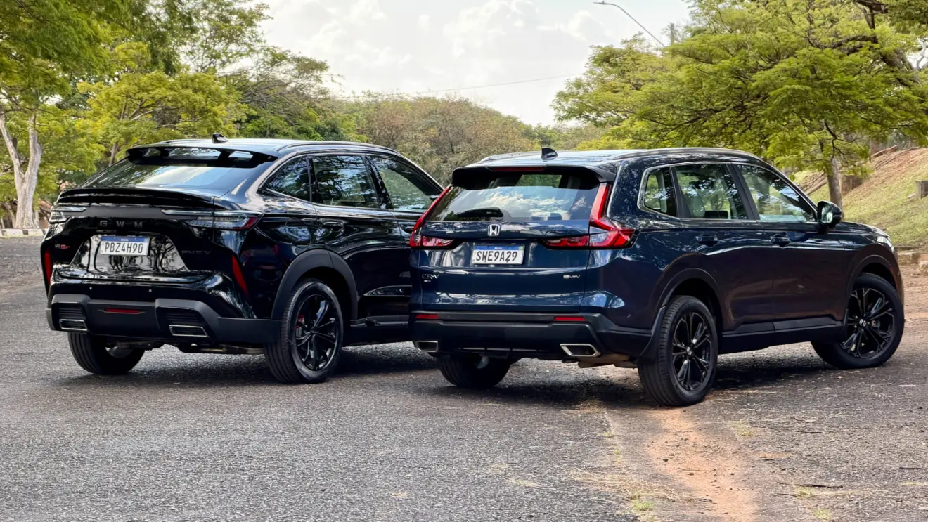 GWM Haval H6 GT vs Honda CR-V Advanced Hybrid [Auto+ / João Brigato]