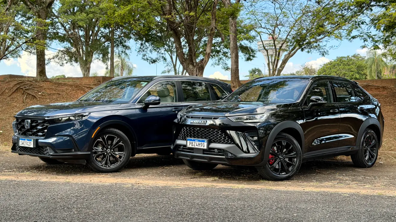 GWM Haval H6 GT vs Honda CR-V Advanced Hybrid [Auto+ / João Brigato]